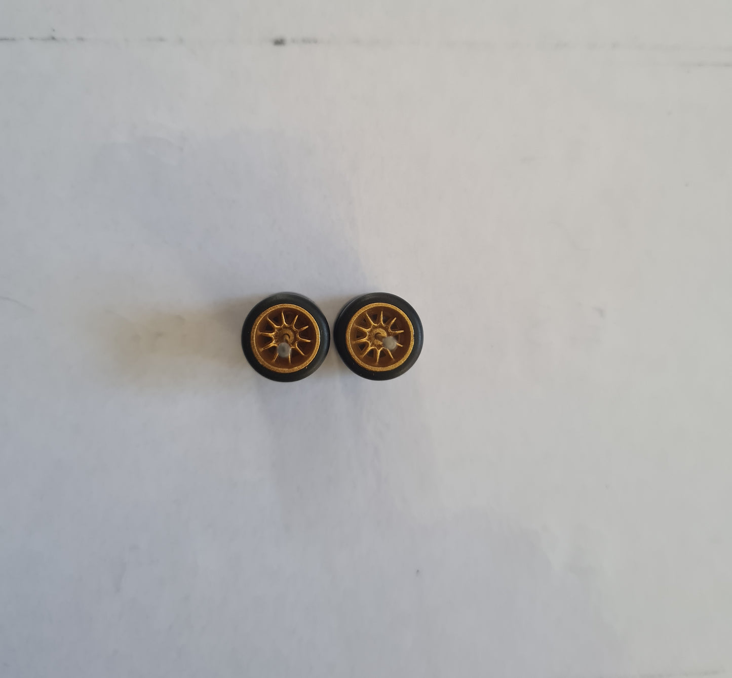 10 Spoke Gold Preassembled Wheels