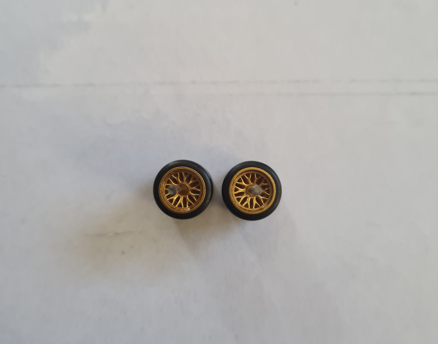 Star Spoke Gold Preassembled Wheels