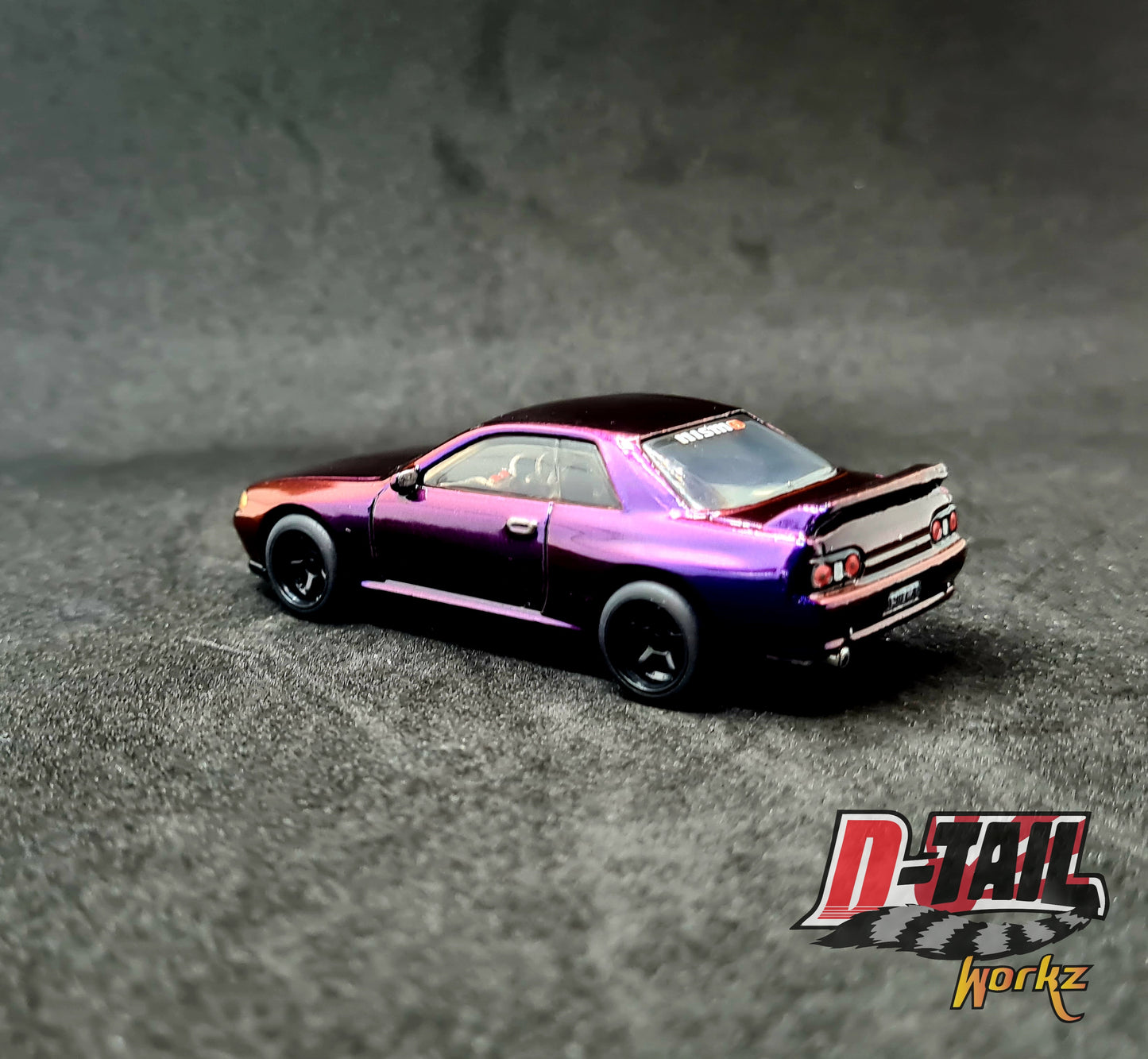 Mystic Purple Nissan Skyline R32