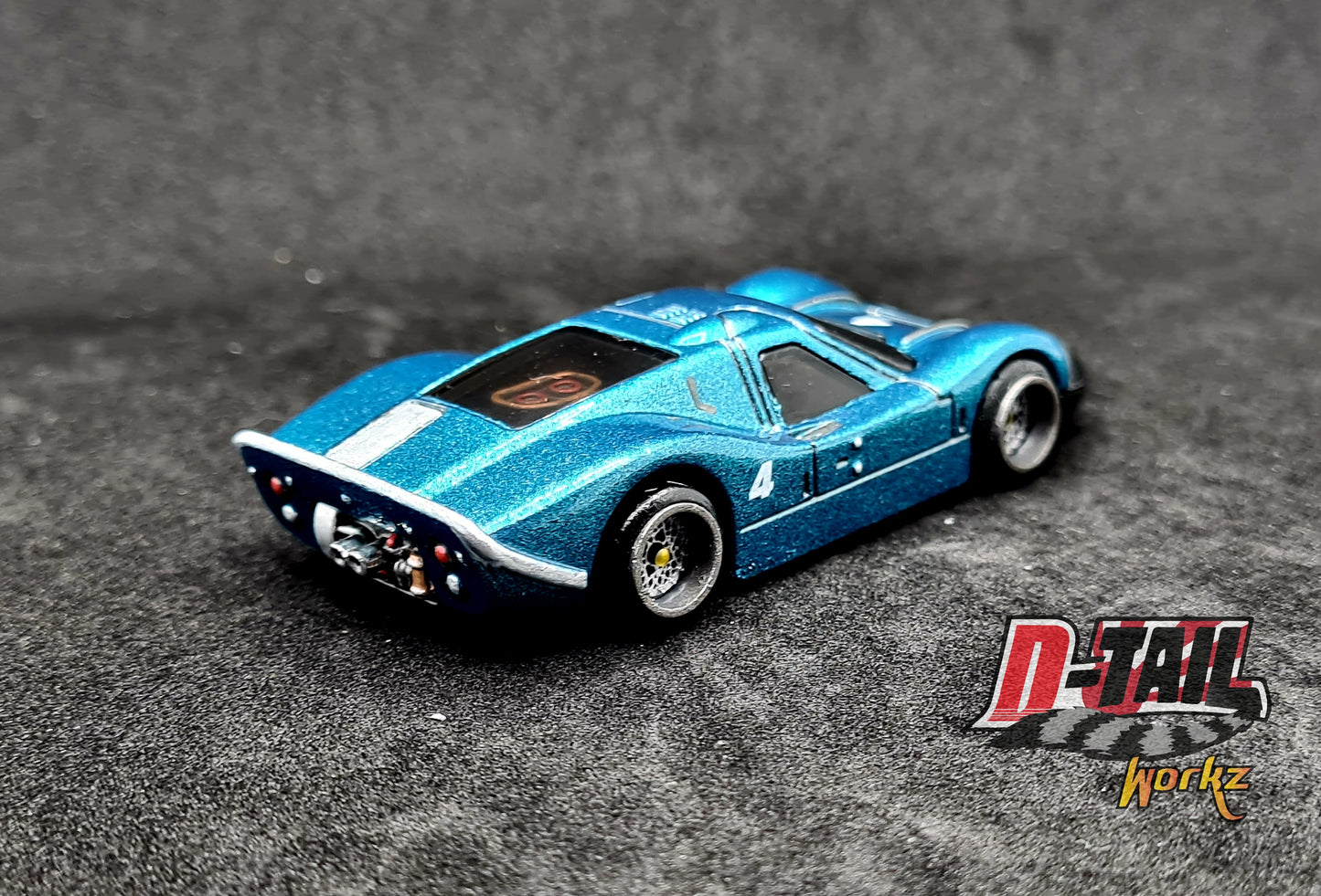 D-Tail Workz Ford GT40 MKIV Custom Diecast