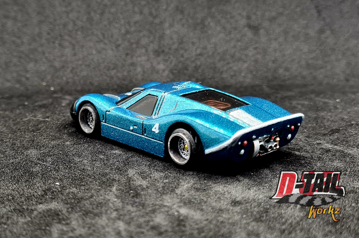 D-Tail Workz Ford GT40 MKIV Custom Diecast