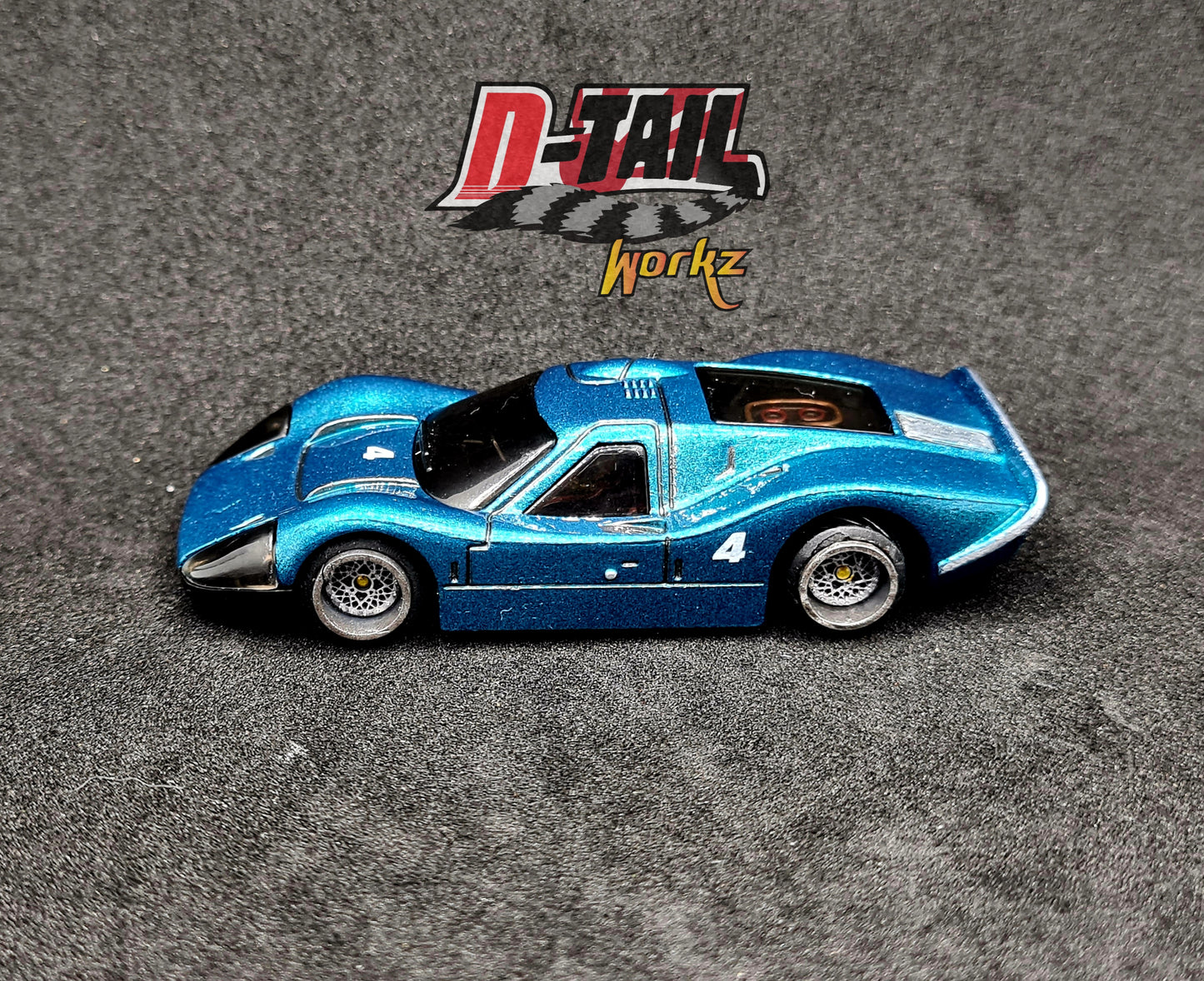 D-Tail Workz Ford GT40 MKIV Custom Diecast