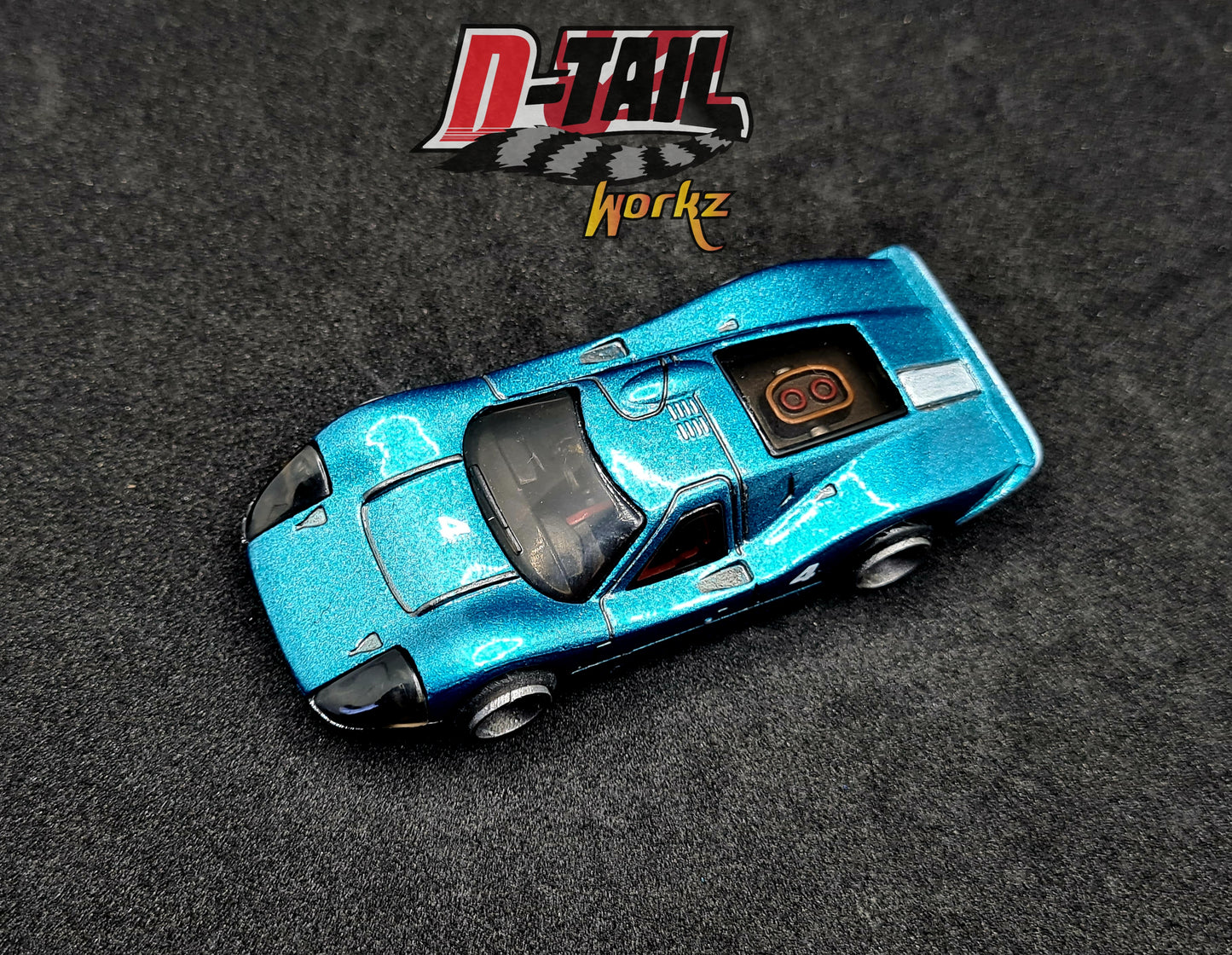 D-Tail Workz Ford GT40 MKIV Custom Diecast