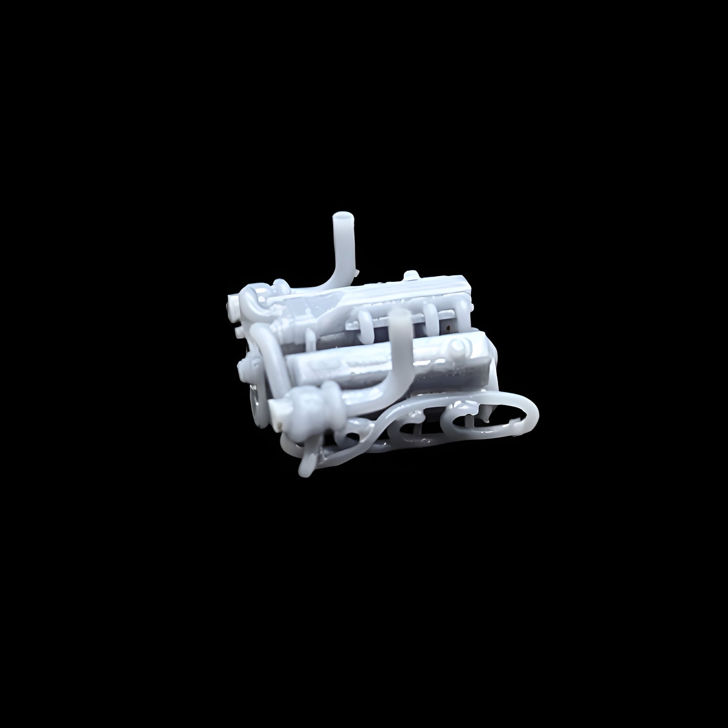 High Mounted Twin Turbo V8