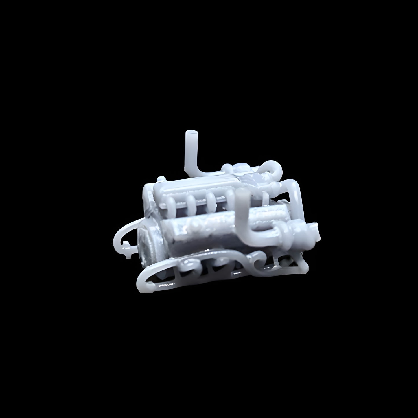 High Mounted Twin Turbo V8