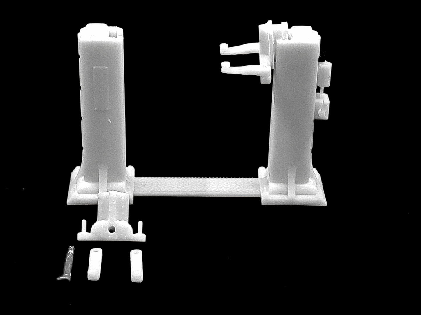 Adjustable 2 post hoist