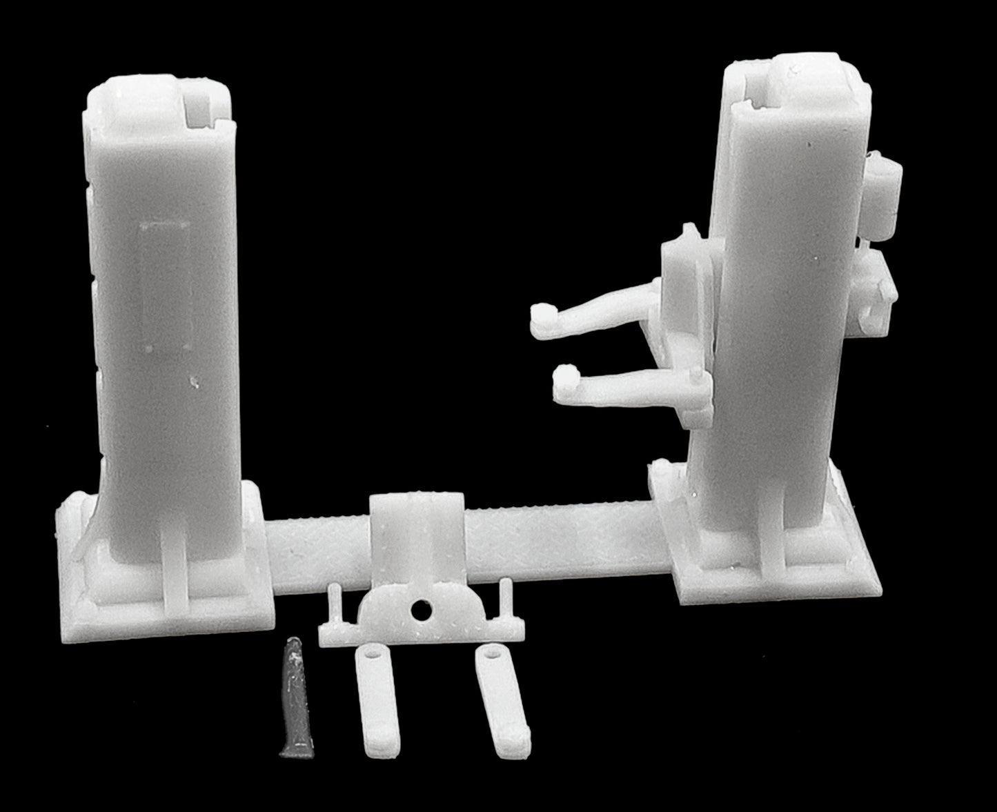 Adjustable 2 post hoist