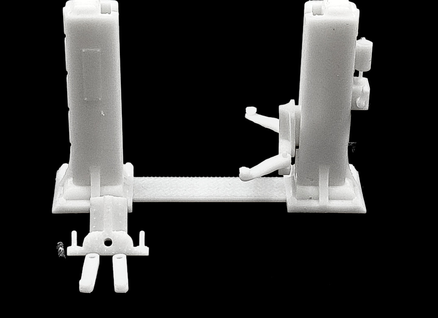 Adjustable 2 post hoist